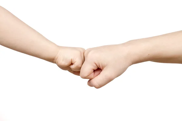 Touch fist — Stock Photo, Image