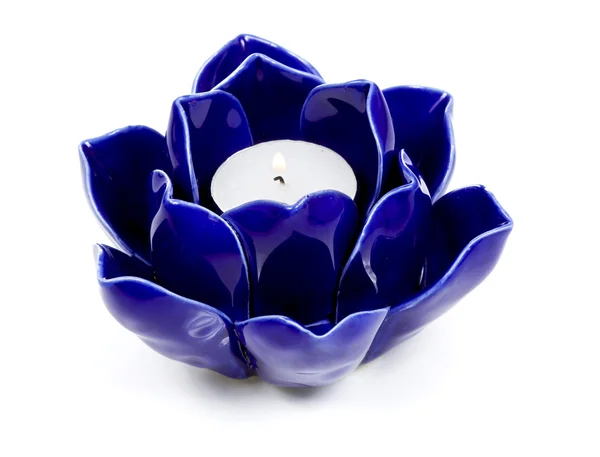 Ceramic candle — Stock Photo, Image