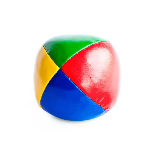 Close-up of colorful juggling ball — Stock Photo, Image