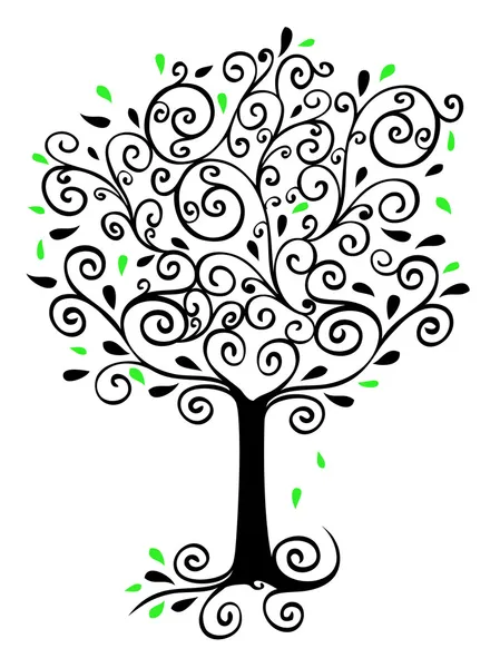 Drzewo filigran — Zdjęcie stockowe