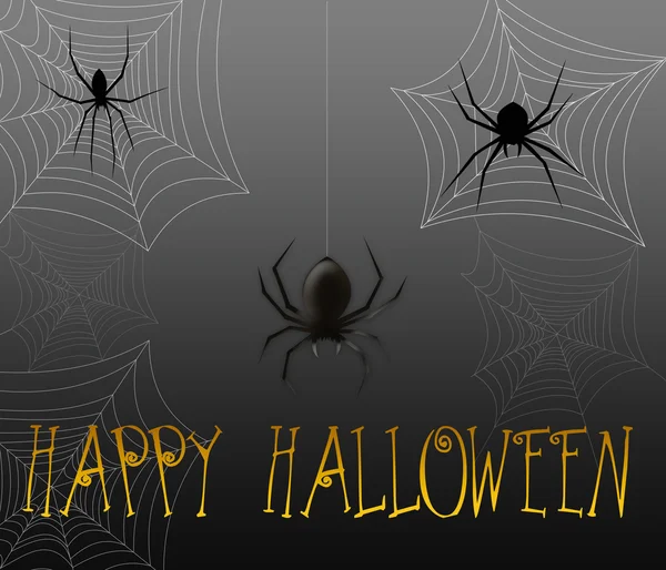 Halloween Spiders — Stock Photo, Image