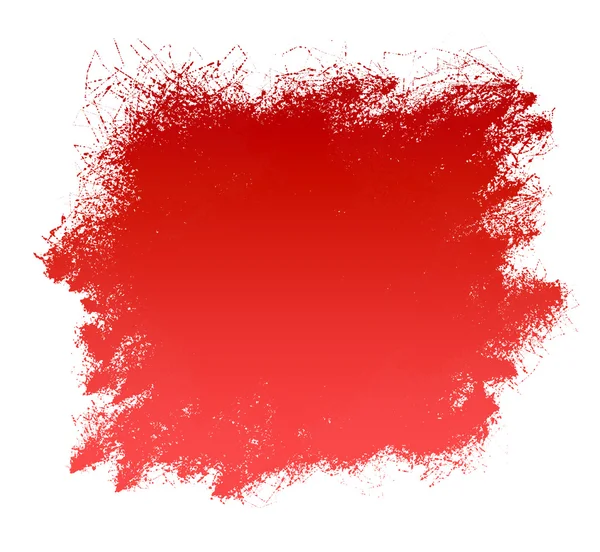 Red Grunge Paint Smear Background