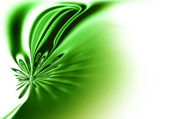 Molla verde, movimento dinamico verde — Foto Stock