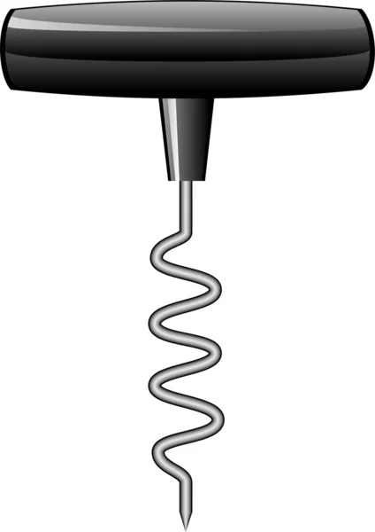 Tire-bouchon — Image vectorielle