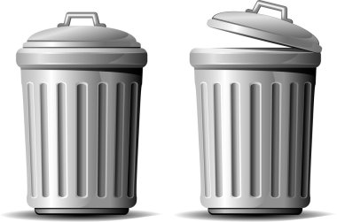 Trash can clipart