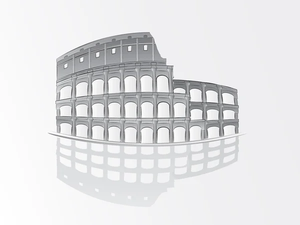 Římské Koloseum ilustrace — Stockový vektor