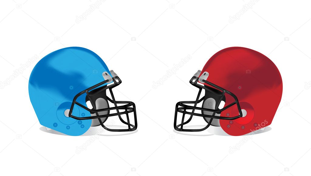 American football detail helmet vector illustration