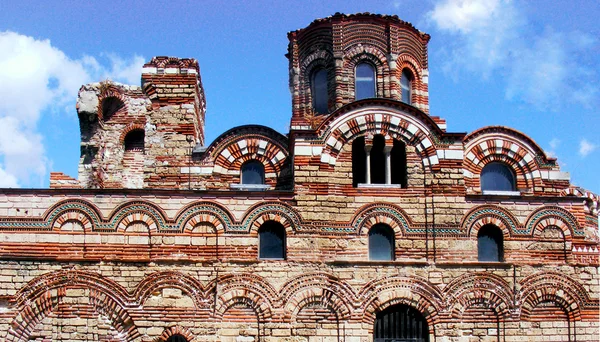 stock image Old building - old church, in Nessebar,