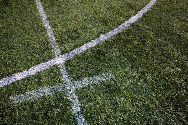 Football grass — Stock Photo, Image