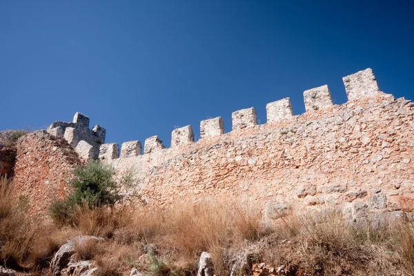 Parte de la fortaleza-Alanya Turquía —  Fotos de Stock