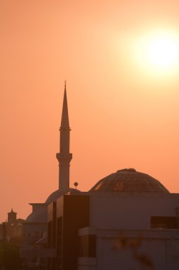 Günbatımı ile Camii