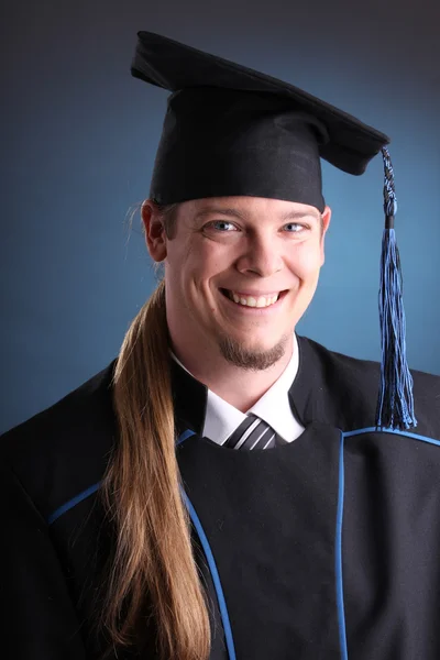 Graduation man — Stock Photo, Image