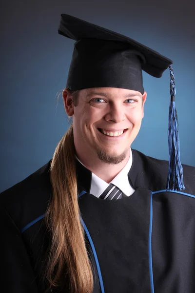 stock image Graduation man