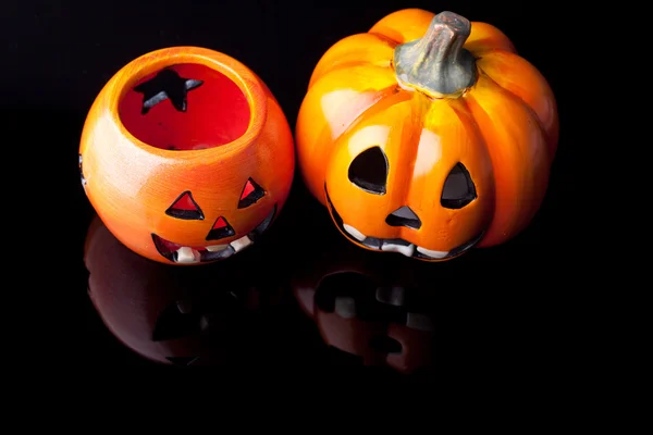 stock image Halloween pumpkins