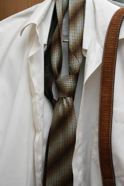 Сорочка с галстуком — Stock fotografie