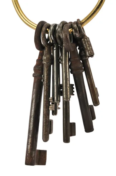 Keys on ring — Stock Photo, Image