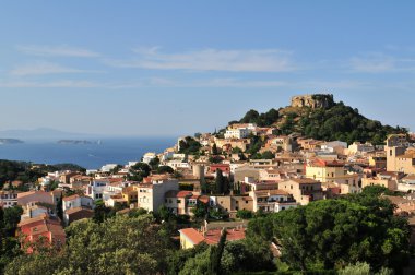 Begur view - Costa Brava clipart