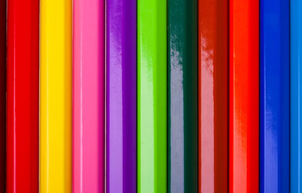 Färg pennor konsistens — Stockfoto