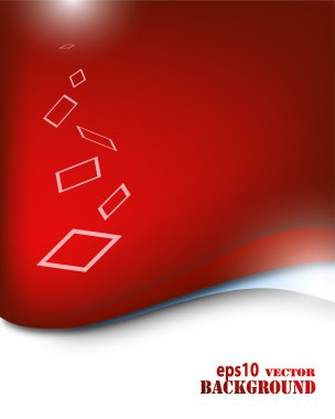 Abstract red background clipart