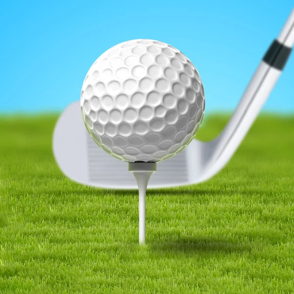 Balle de golf — Stock Photo, Image