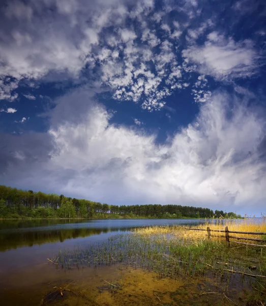 호수 풍경. — 스톡 사진