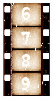 16 mm Film roll clipart