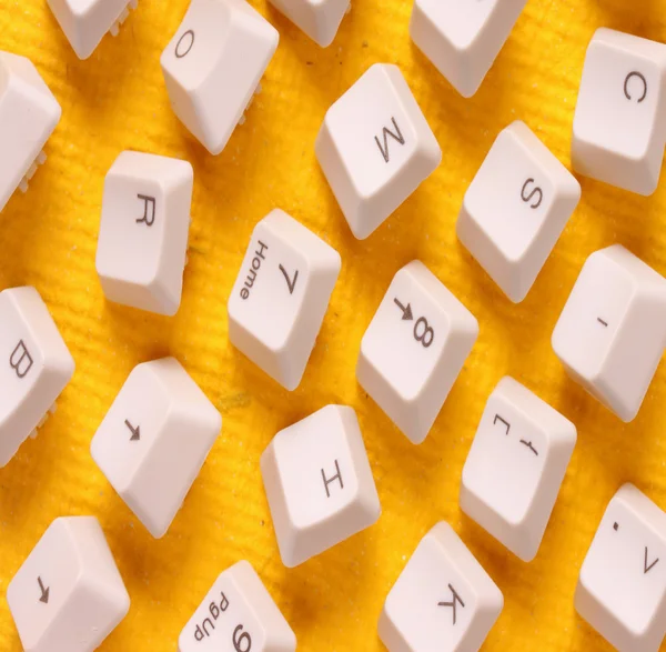 stock image Close up of computer keys