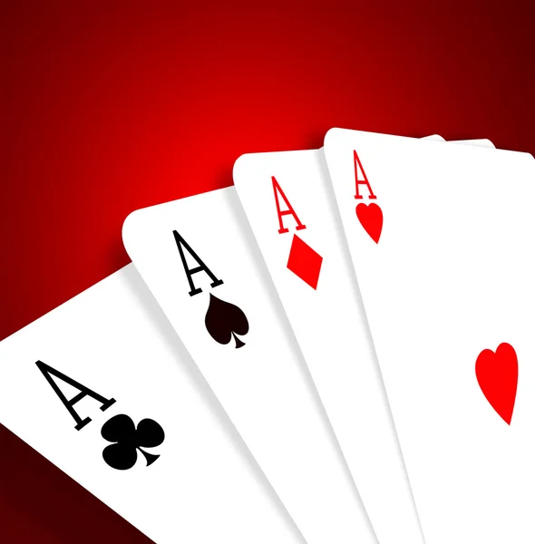 stock image Four aces