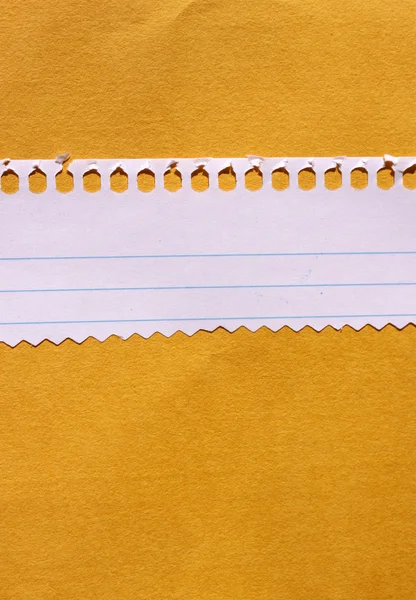 Χαρτί σημειώσεων — Φωτογραφία Αρχείου