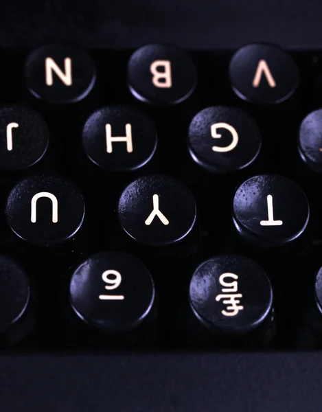 Teclas de máquina de escribir —  Fotos de Stock