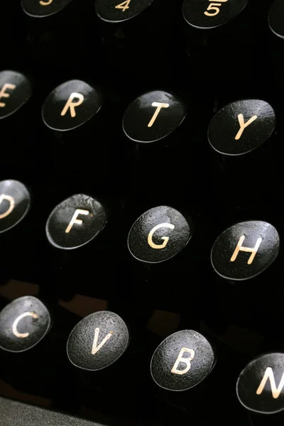 Ключи от пишущей машинки — стоковое фото
