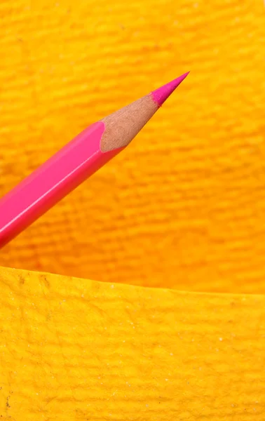 Різнокольорові олівці — стокове фото