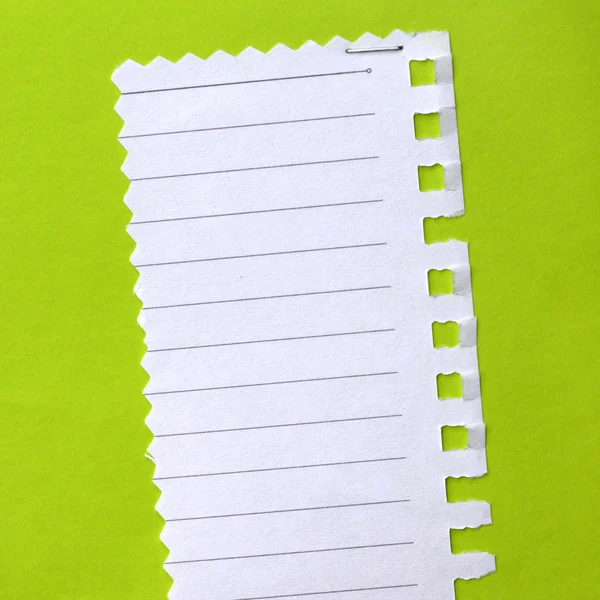 Not kağıdı — Stok fotoğraf