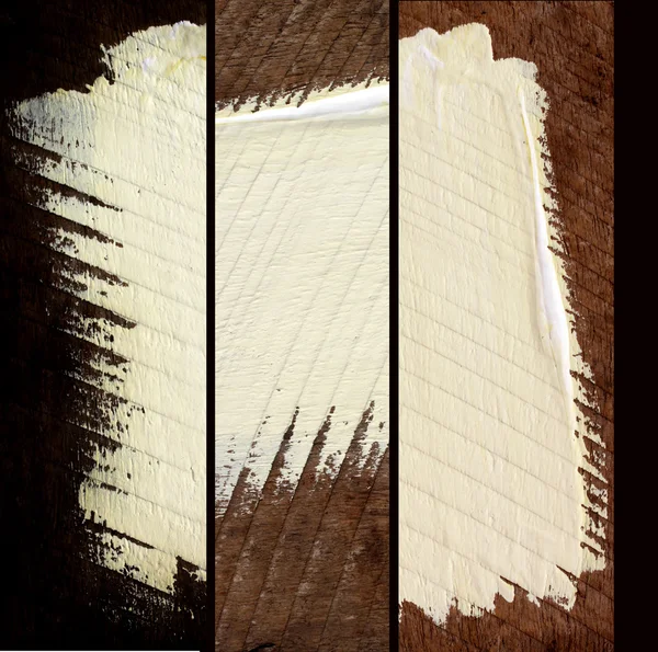 Ξύλο με γραμμές βούρτσα — Φωτογραφία Αρχείου