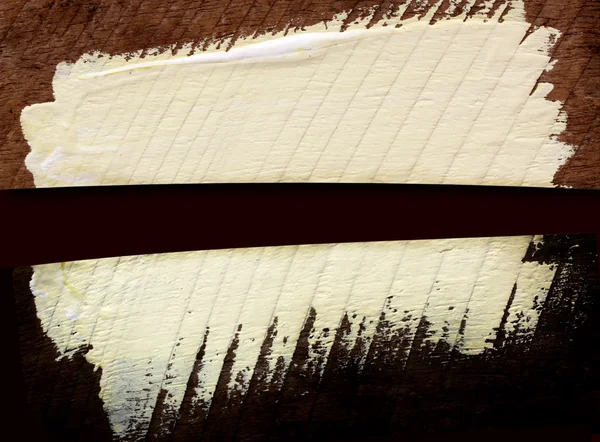 ブラシ線と木材 — ストック写真