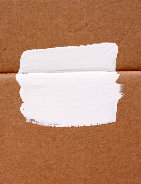 Cardboard with brush lines — Stock Photo, Image