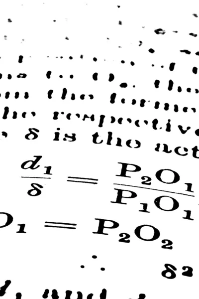 Livro de Matemática — Fotografia de Stock