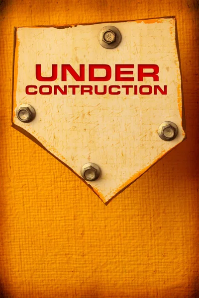 Under contruction — Stockfoto