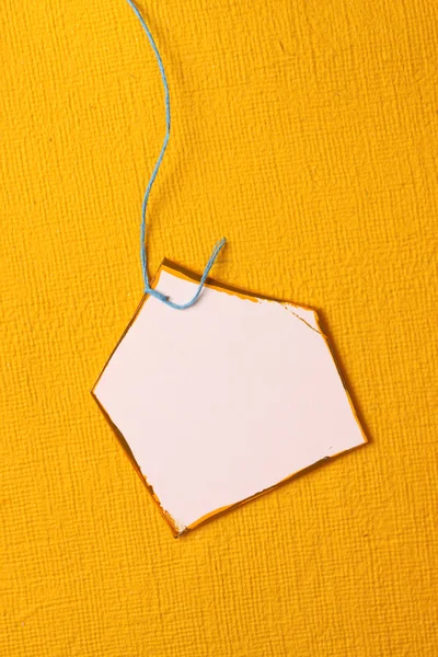 Paper tag — Stock Photo, Image