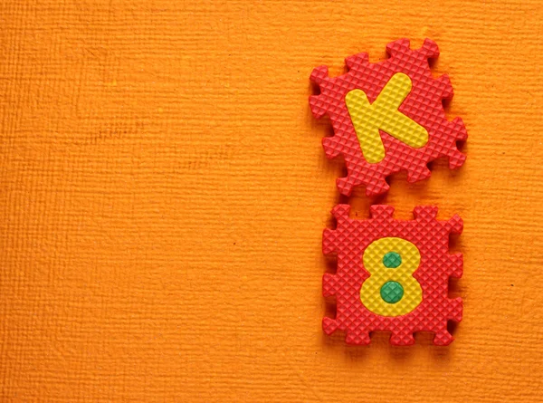 stock image Alphabet and Number Blocks