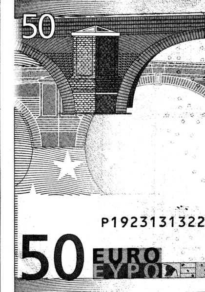 Euro yakın çekim — Stok fotoğraf
