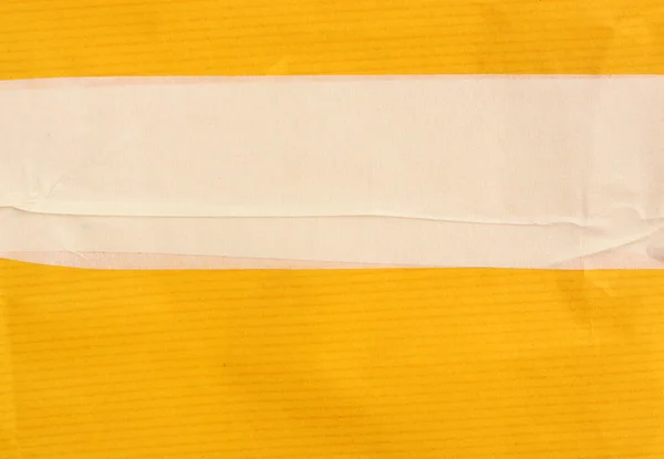 Fita adesiva com papel — Fotografia de Stock