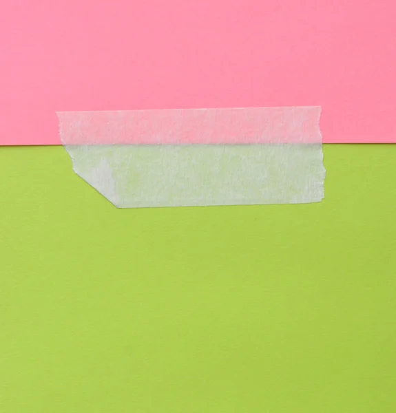 Masking tape with paper — Stock Photo, Image