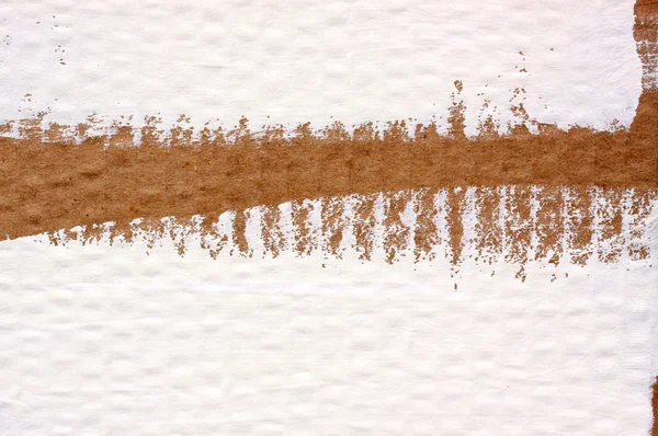 Papelão com linhas de escova — Fotografia de Stock