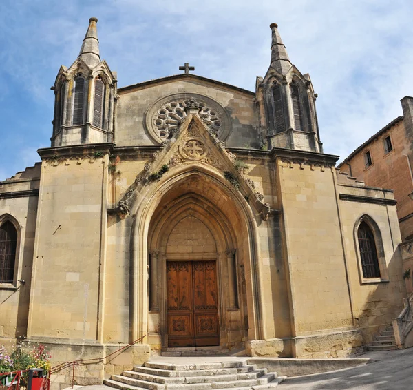 stock image Church of Sommieres