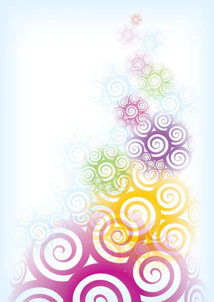 Abstract spiral background — Stock Vector