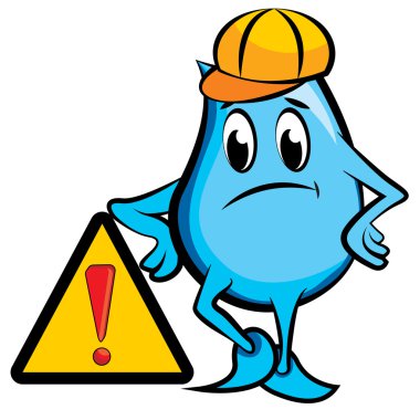 Blinky under construction clipart