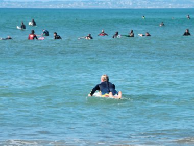 Surfeur sur l 'eau