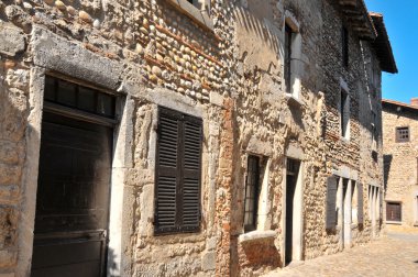 Village medieval de perouges clipart