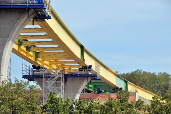 stock image Viaduc en construction